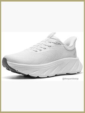 Women's Slip On Stability Walking Shoes Cushioning Non-Slip Breathable Workout
